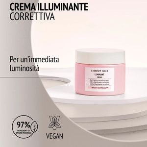 Comfort zone luminant cream
