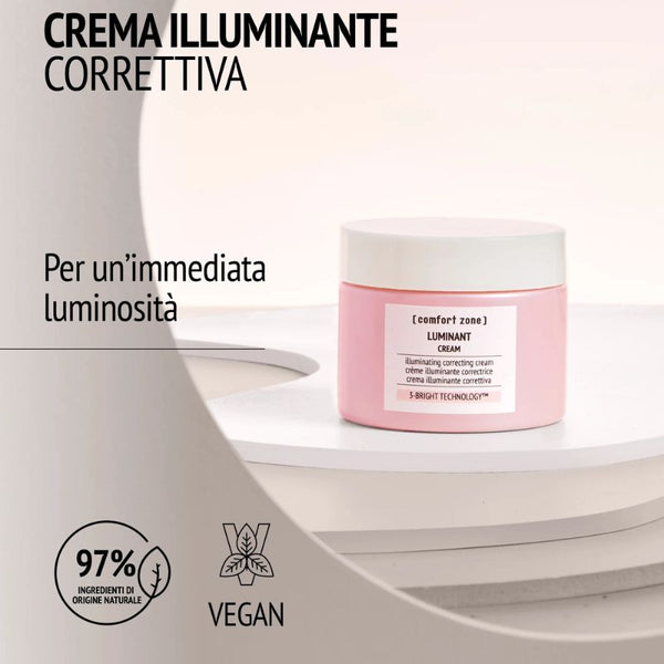 Comfort zone luminant cream