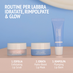 Comfort zone hydramemory hydra exfoliating lip scrub