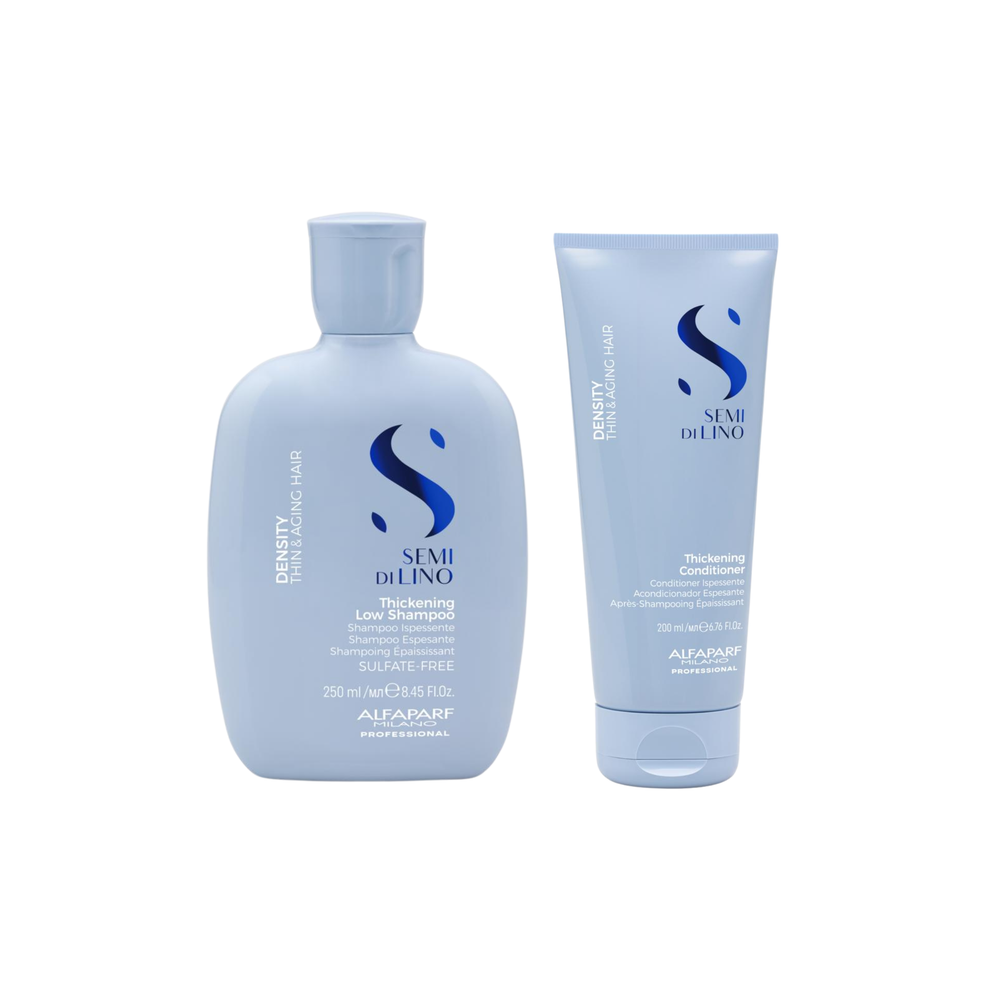 Alfaparf semi di lino density thichening shampoo 250 ml e conditioner 200 ml