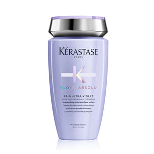 Kerastase blond absolu bain ultra violet - shampoo con pigmenti che neutralizzano i riflessi gialli e arancio indesiderati