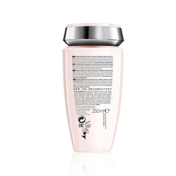 Kerastase genesis bain shampoo nutri-fortifiant - shampoo fortificante per capelli secchi e indeboliti, propensi alla caduta dovuta a rottura