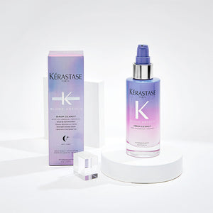 Kerastase blond absolu serum cicanuit - siero fortificante color lavanda senza risciacquo. protegge dal calore i capelli biondi decolorati