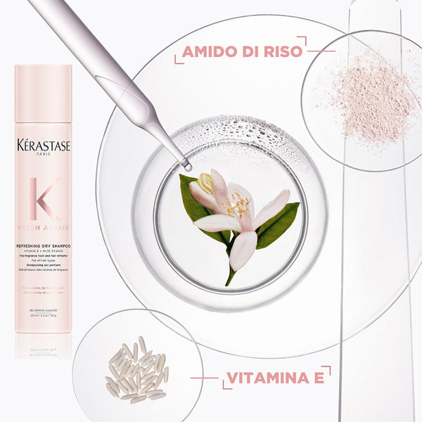 Kerastase fresh affair refreshing dry shampoo - shampoo secco rinfrescante per tutti i tipi di capelli
