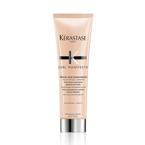 Kerastase curl manifesto ritual - bain hydratation douceur - fondant hydratation essentielle - fundamental crème de jour