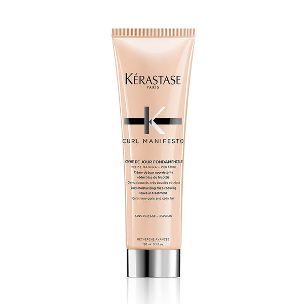 Kerastase curl manifesto ritual - bain hydratation douceur - fondant hydratation essentielle - fundamental crème de jour
