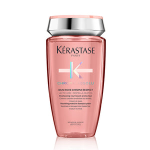 Kerastase Chroma Bain Riche Respect - Shampoo for thick, color-treated hair. Prolongs color life.
