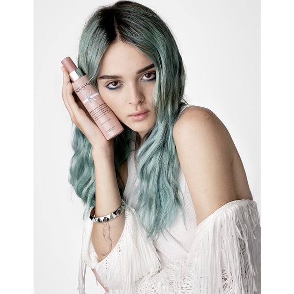 Kerastase chroma serum thermique - siero termico anti-crespo antiossidante per capelli colorati