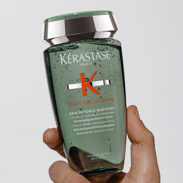 Kerastase genesis homme bain de force quotidien - shampoo fortificante e purificante per capelli che tendono a cadere