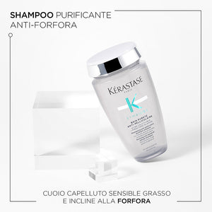 Kerastase symbiose bain purete anti pelliculaire - shampoo anti-forfora per cuoio capelluto sensibile grasso