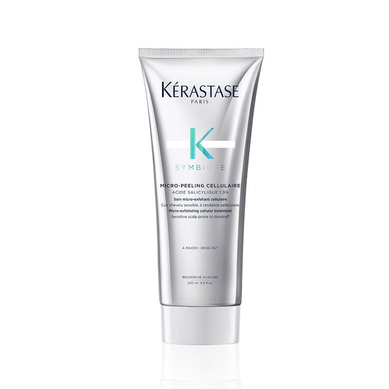 Kerastase symbiose micro peeling cellulaire - trattamento micro-esfoliante per cute sensibile, incline alla forfora