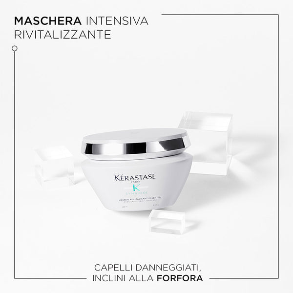 Kerastase symbiose masque revitalisant essentiel - maschera rivitalizzante per capelli danneggiati, inclini alla forfora