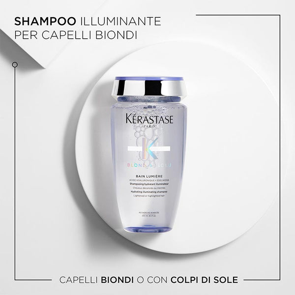 Kerastase blond absolu cofanetto - bain lumière 250 ml + maschera ultraviolet 200 ml