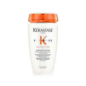 Kerastase nutritive bain satin riche - shampoo for dry/very dry medium to thick hair