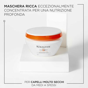 Kerastase Nutritive Masquintense Riche - Mascarilla para cabello seco/muy seco de medio a grueso