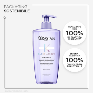 Kerastase blond absolu bain lumiere - hydrating and illuminating shampoo for blonde and bleached hair