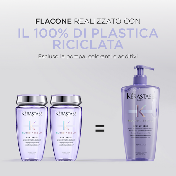 Kerastase blond absolu bain lumiere - hydrating and illuminating shampoo for blonde and bleached hair