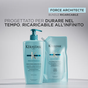 Kerastase resistance bain force architecte - shampoo for weakened and damaged hair