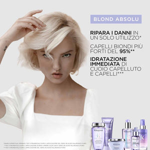 Kerastase blond absolu serum 2% - pure hyaluronic acid for blonde scalp and hair