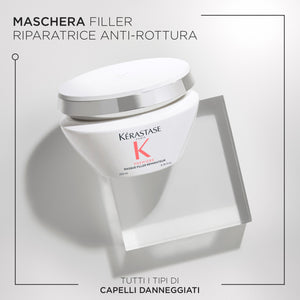 Kerastase premiere rituel bain decalcifiant reparateur 250 ml - masque filler reparateur 200 ml
