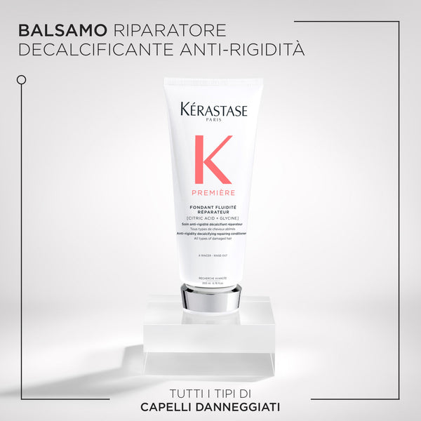 Kerastase premiere rituel bain decalcifiant reparateur 250 ml - fondant fluidite reparateur 200 ml