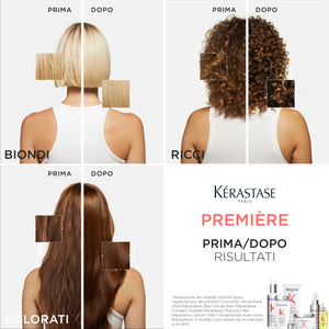 Kerastase premiere huile gloss reparatrice - olio riparatore senza risciacquo che ridona lucentezza a tutti i capelli danneggiati senza appesantire