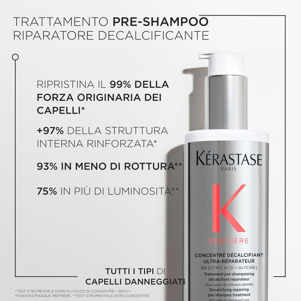 Kerastase premiere concentrated decalcifying ultra-reparative - concentrated pre-shampoo with dual descaling and repairing action for all damaged hair