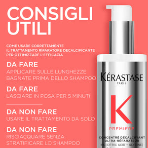 Kerastase premiere concentrated decalcifying ultra-reparative - concentrated pre-shampoo with dual descaling and repairing action for all damaged hair