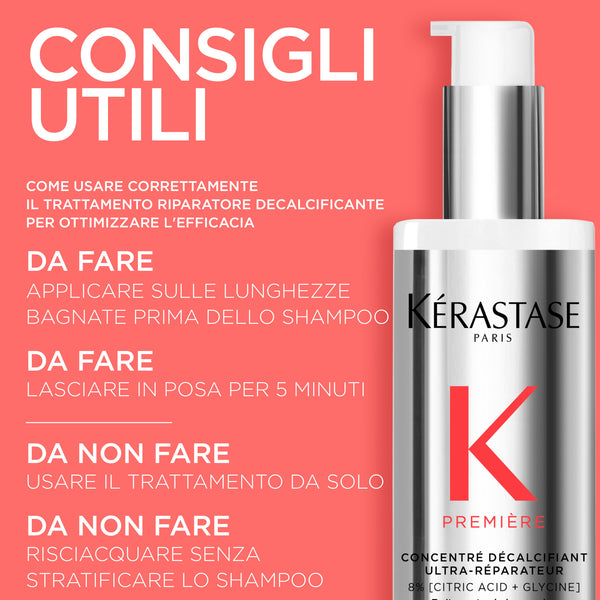 Kerastase premiere concentrated decalcifying ultra-reparative - concentrated pre-shampoo with dual descaling and repairing action for all damaged hair