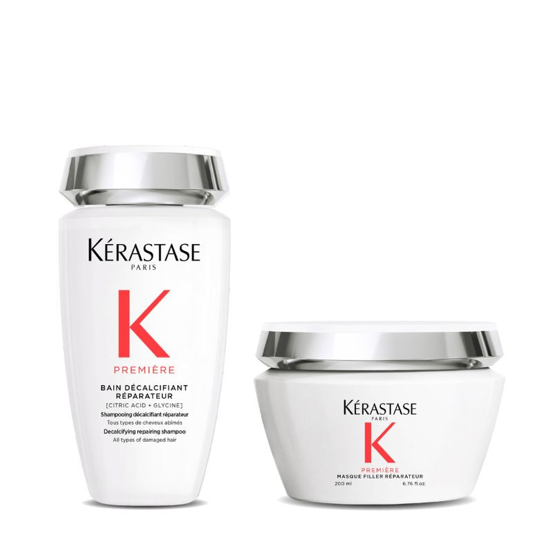 Kerastase premiere rituel bain decalcifiant reparateur 250 ml - masque filler reparateur 200 ml