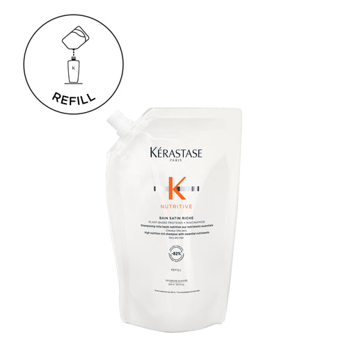 Kerastase Nutritive Refill Bain Satin Riche - Shampoo for dry/very dry medium to thick hair