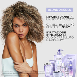 Kerastase blond absolu refill bain lumiere - shampoo idratante e illuminante per capelli biondi e decolorati