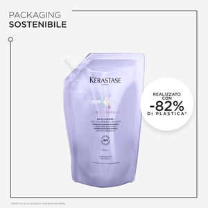 Kerastase blond absolu refill bain lumiere - shampoo idratante e illuminante per capelli biondi e decolorati
