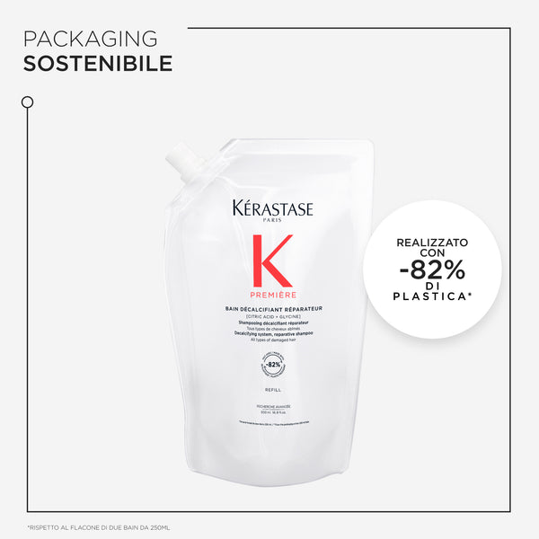 Kerastase premiere refill bain decalcifiant reparateur - concentrated anti-breakage shampoo for damaged hair