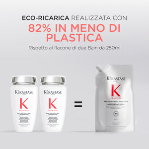 Kerastase premiere refill bain decalcifiant reparateur - concentrated anti-breakage shampoo for damaged hair