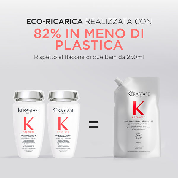 Kerastase premiere refill bain decalcifiant reparateur - concentrated anti-breakage shampoo for damaged hair
