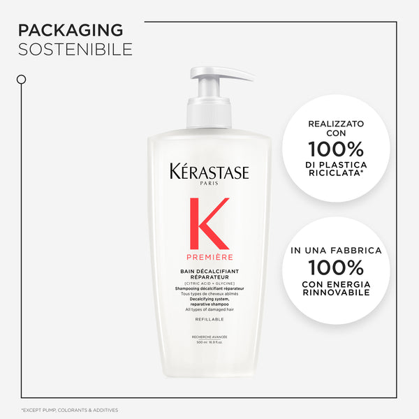 Kerastase premiere bain decalcifiant reparateur - shampoo concentrato anti rottura per capelli danneggiati