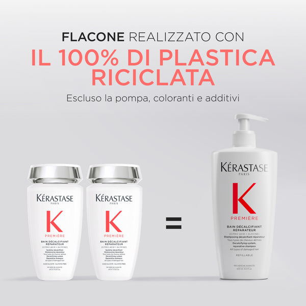 Kerastase premiere bain decalcifiant reparateur - shampoo concentrato anti rottura per capelli danneggiati