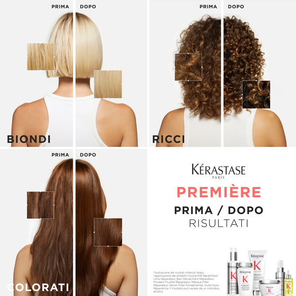Kerastase premiere bain decalcifiant reparateur - shampoo concentrato anti rottura per capelli danneggiati