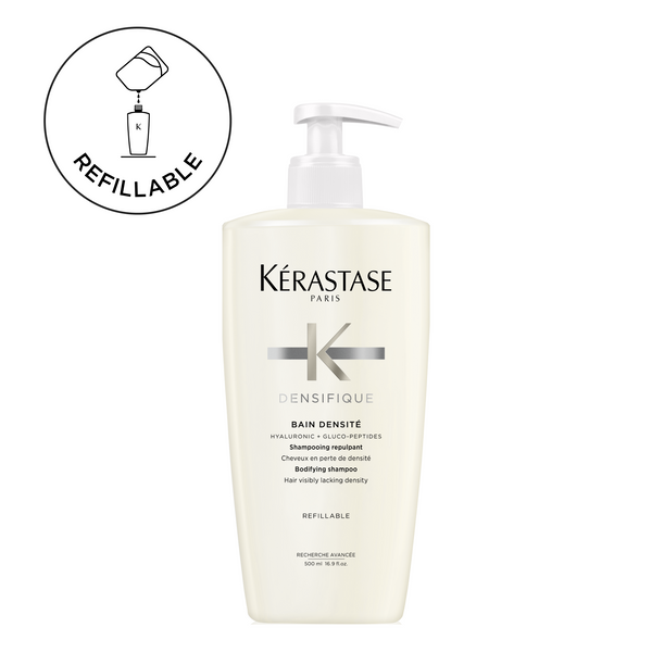Kerastase densifique bain densite' - shampoo densificante che infoltisce i capelli sottili, lasciandoli più pieni ed elastici