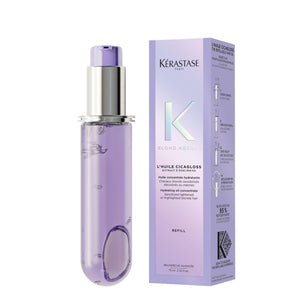 Kerastase blond absolu l'huile cicagloss ricarica - olio per capelli biondi o decolorati