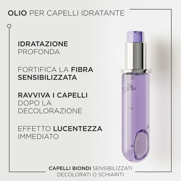 Kerastase blond absolu l'huile cicagloss ricarica - olio per capelli biondi o decolorati
