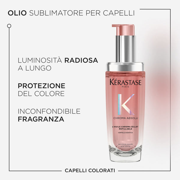Kerastase chroma l'huile eclat - olio per capelli colorati