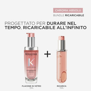 Kerastase chroma l'huile eclat ricarica - olio per capelli colorati