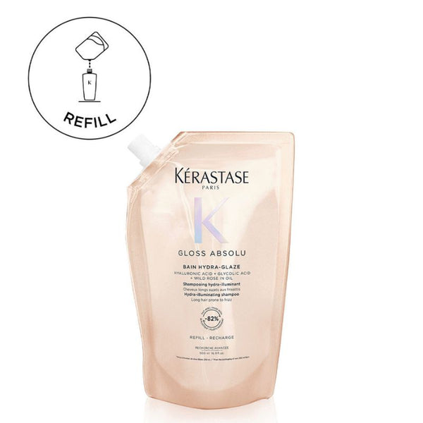 Kerastase gloss absolu bain refill hydra glaze - shampoo idratante ed illuminante per capelli crespi (Copia)