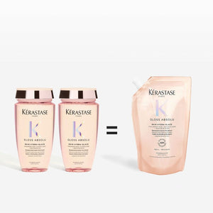 Kerastase gloss absolu bain refill hydra glaze - shampoo idratante ed illuminante per capelli crespi (Copia)