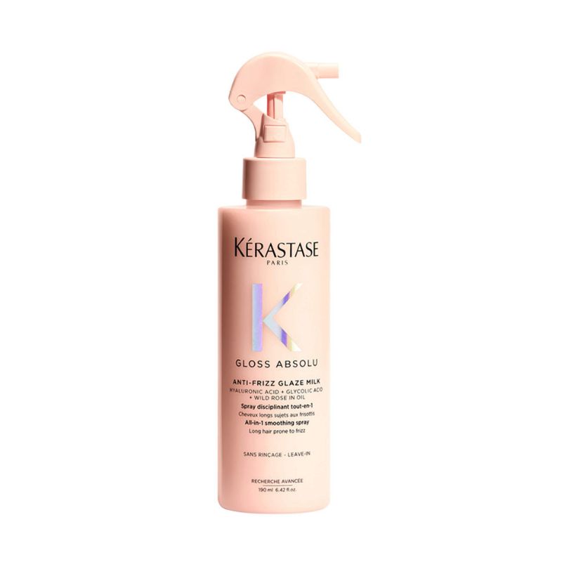 Kerastase gloss absolu anti frizz glaze milk - spray levigante tutto-in-uno per capelli crespi