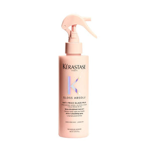Kerastase gloss absolu anti frizz glaze milk - spray levigante tutto-in-uno per capelli crespi
