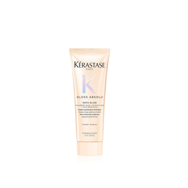 Kerastase gloss absolu fondant insta glaze - conditioner effetto gloss su capelli crespi