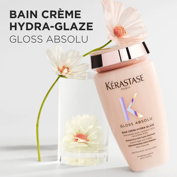 Kerastase gloss absolu bain creme hydra glaze - shampoo idratante ed illuminante per capelli grossi